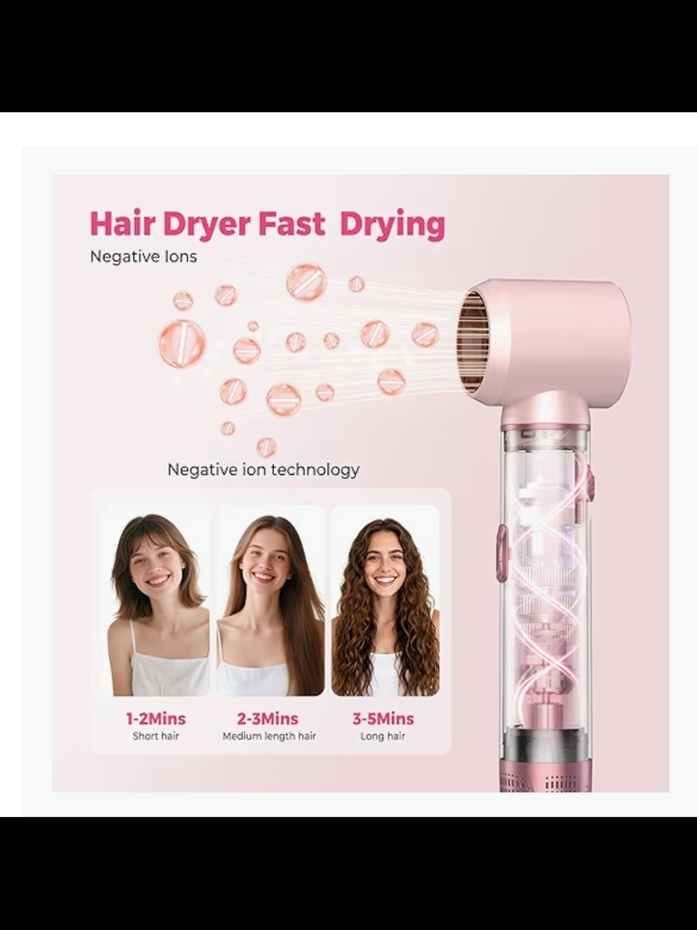 Pink Multi-Tool Hair Styler Set - Picture 4 of 7
